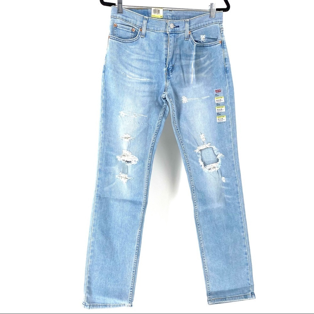 Levi's Men's 511 Stretch Slim Fit Distressed Jean